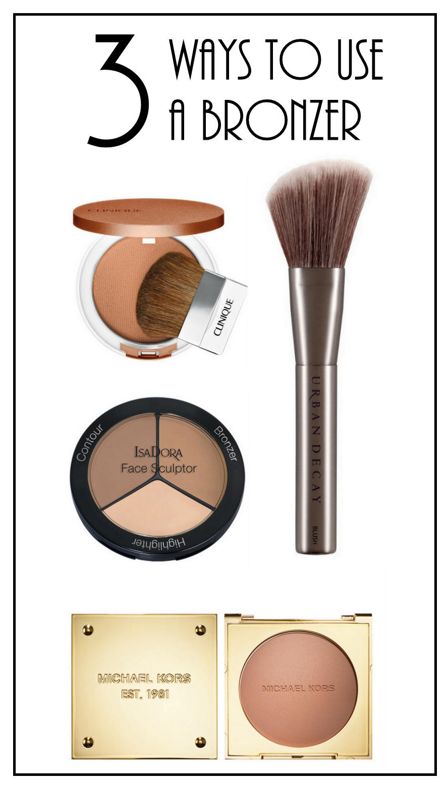 3 Ways To Use Bronzer The Fashion Folks