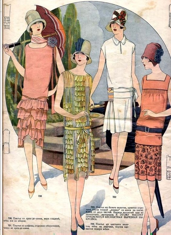 Fashion History Of Details The Neck 1920s The Fashion Folks