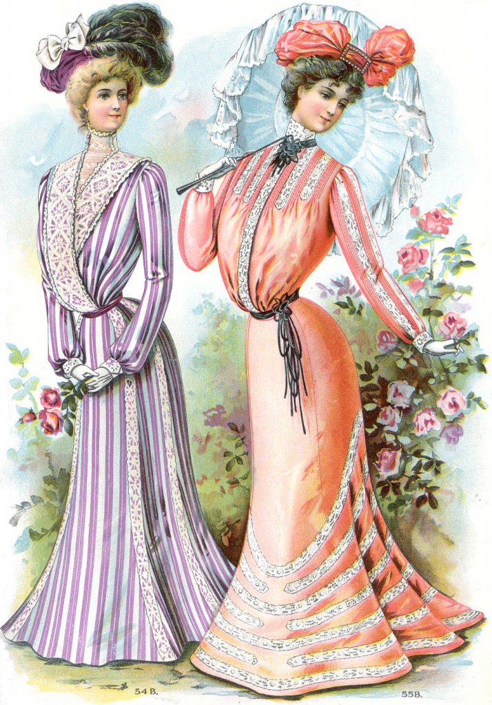 Historia de la moda del siglo 20 - 1900-1910